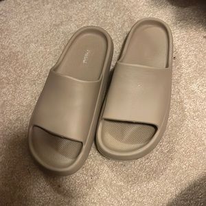 Tan Foam Slides